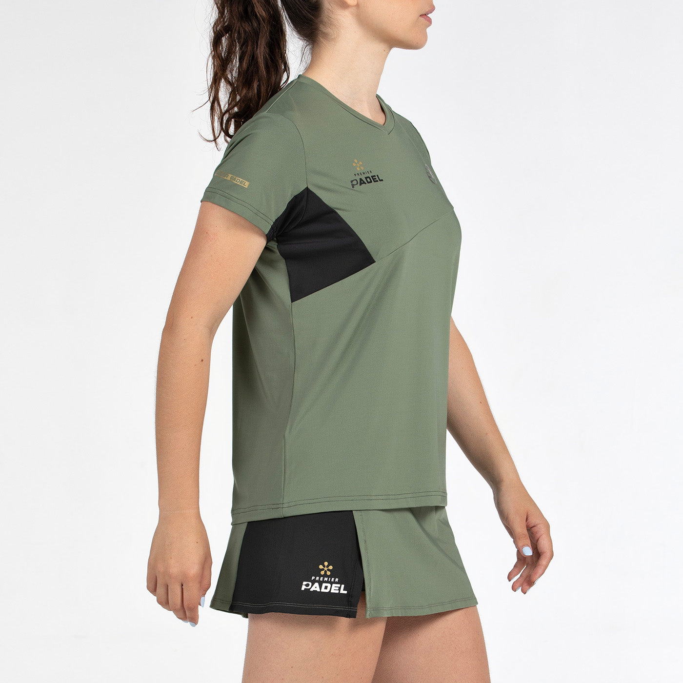 Haki Mot. Marškinėliai Pampan