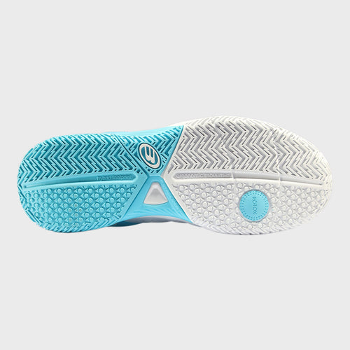Women's White & Blue Shoes PRF Comfort W 24 I