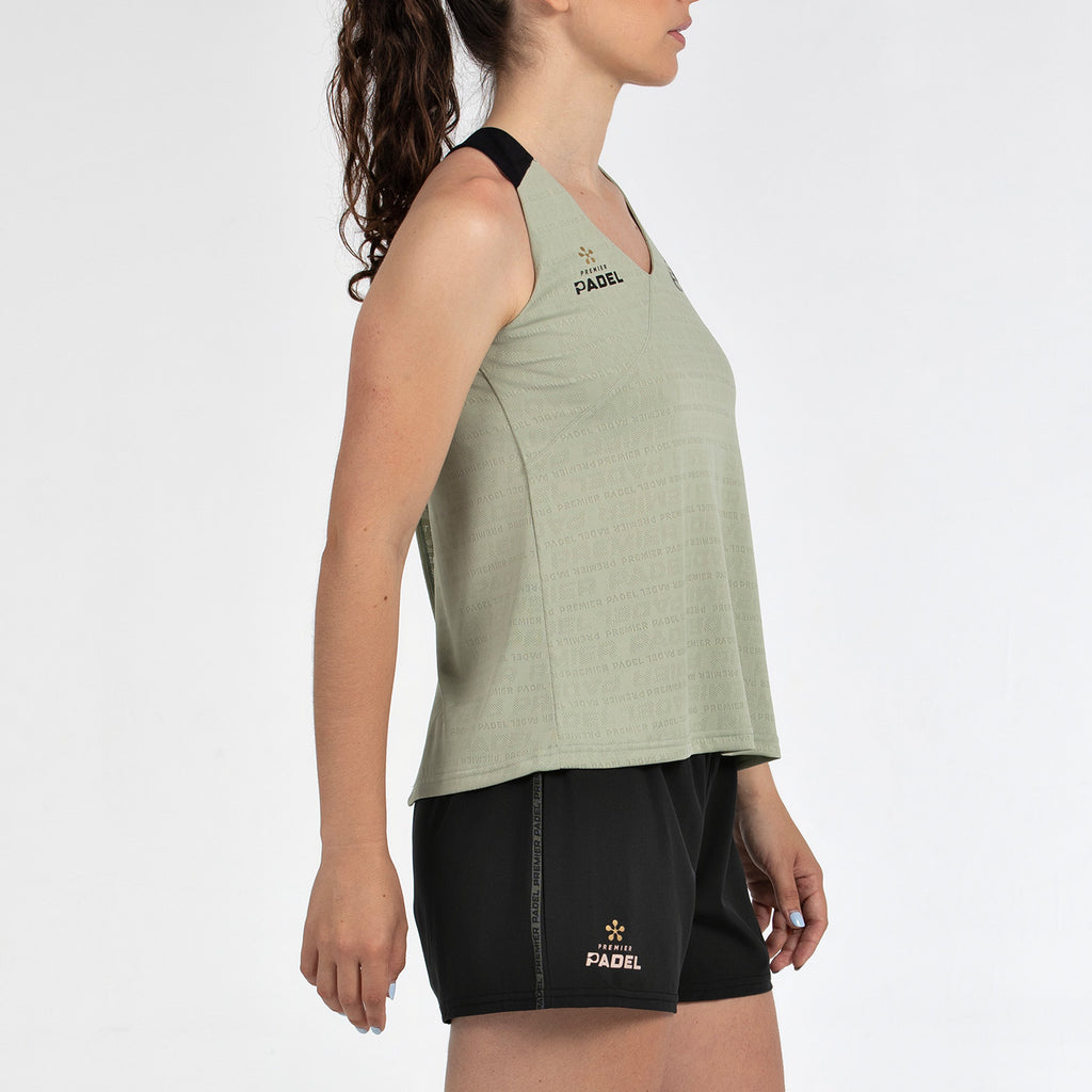 Žali Mot. Marškinėliai Piura